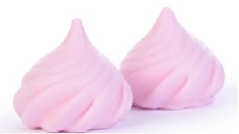 Picture of MERINGUE PINK 3 X 2.5CM